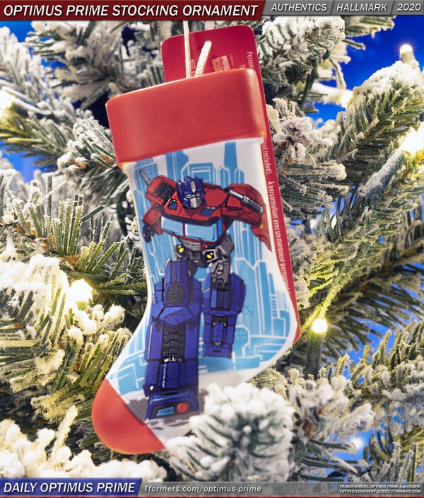 Daily Prime   Transformers Optimus Prime Stocking Ornament (1 of 1)